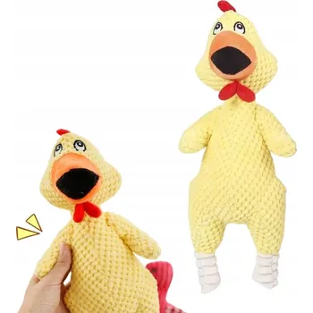 Hračka pro psa Plyšová hračka kuře 38 Cm