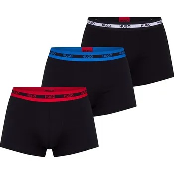 Pánské spodní prádlo Boxerky Hugo Black 1215117 Large