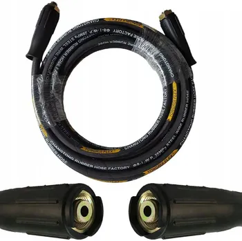 Příslušenství pro vysokotlaký čistič OCELOVÁ HADICE 10M PRO TLAKOVÉ MYČKY KARCHER HD HDS M22 X M22 VYSOKOTLAKÁ 155°C
