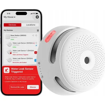 IP kamera Hlásič kouře X-SENSE XS01-WX CERTIFIKOVANÝ, Zvukový alarm, Wi-Fi aplikace