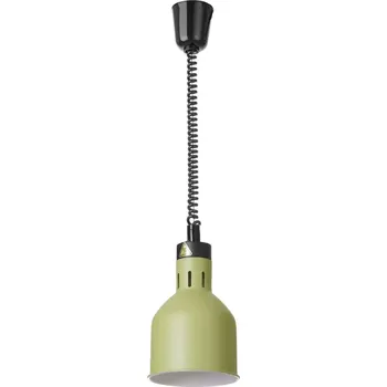 Lampička Výškově nastavitelná ohřívací lampa válcová, HENDI, Zelená, 230V/250W, 175x(H)250mm | 273791