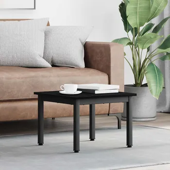 Konferenční stolek vidaXL Konferenční stolek Černý dub 50 x 50 x 36 cm kompozitní dřevo [892542]