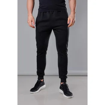 Pánská košile Černé pánské teplákové kalhoty 68XW01- Goodlooking černá XL