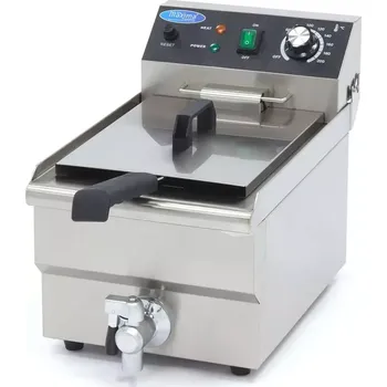 fritéza Maxima Fritéza - 10 l - 1 koš - s vypouštěcím kohoutkem | 09365228
