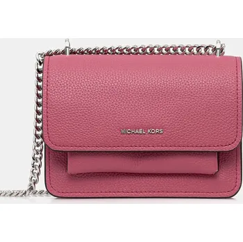 Kabelka Kožená kabelka MICHAEL Michael Kors 32T4SC7C1T růžová 30X, vel. ONE SIZE
