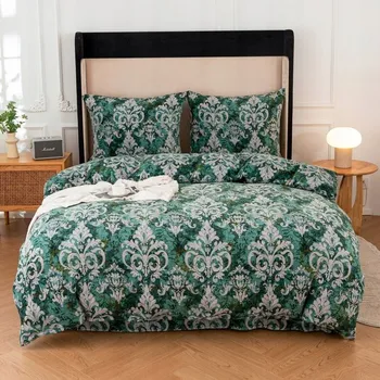 Povlečení Povlečení 200x220 Plyšové Sada 3 Díly Hřejivé a Teplé Zimní