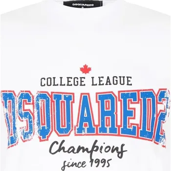 Pánské tričko Tričko DSQUARED2 White 654521 S