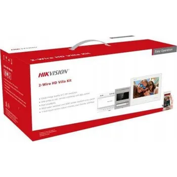 IP kamera Videotelefon domovní s WiFi, dotykový, čtečka karet RFID Hikvision 2 Mpx