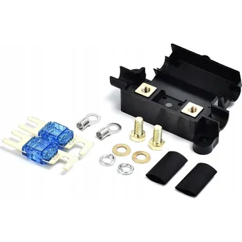 Autopojistky POUZDRO POJISTKY 12V DO AUTA ANL20A, KONCOVKA 4MM