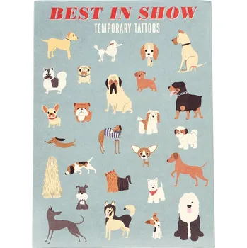 Odstranitelné tetování Dočasné tetování pro děti, Pejsci , Rex London