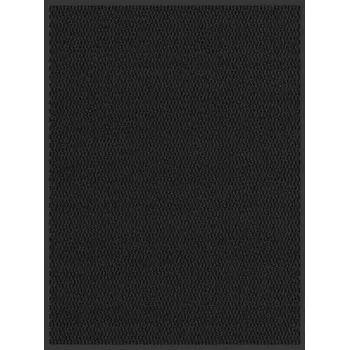 Rohožka Vstupní rohožka černá 90 x 120 cm, polypropylen a PVC