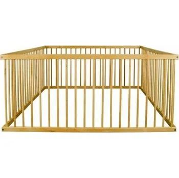 Dětská ohrádka Bobas dřevěná ohrádka pro děti 150 x 150 cm