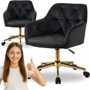 Otočná kancelářská židle Mebel Elite černá