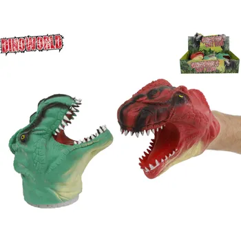 Figurka M.T. Dinosaurus/Maňásek gumový - 14 CM Barva: Červená