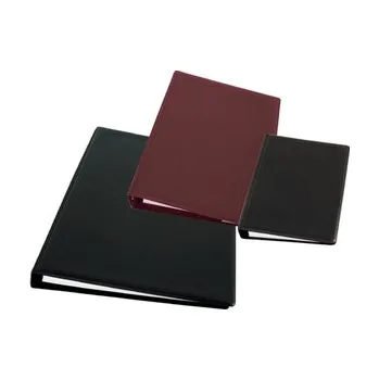 Archivační box Karisblok A4 s náplní-hnědá koženka hnědá koženka