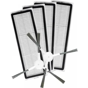 Sada příslušenství pro robotický vysavač Kartáčky a HEPA filtry pro XIAOMI S40C (E101) Robot Vacuum sada 2+4ks