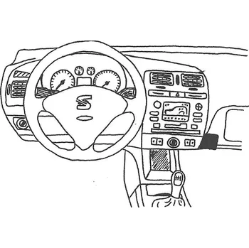 Handsfree sada do auta Konzole pro držák mobilního telefonu do Seat Cordoba / Ibiza