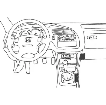 Handsfree sada do auta Konzole pro držák mobilního telefonu do Honda Accord