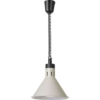 Tepelná izolace Kuželová tepelná lampa Rise and Fall, HENDI, Bílá, 230V/250W, 275x(H)250mm | 273937
