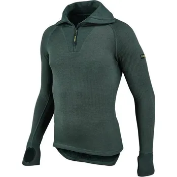 Pánské termoprádlo TERMO FUNCTION Košile s rolovaným límcem na zip TS 500 Velikost: XL, Barva: olivová