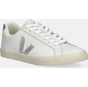 Pánské tenisky Kožené tenisky Veja EO0203883A ESPLAR LOGO LEATHER bílá 00X, EUR 41