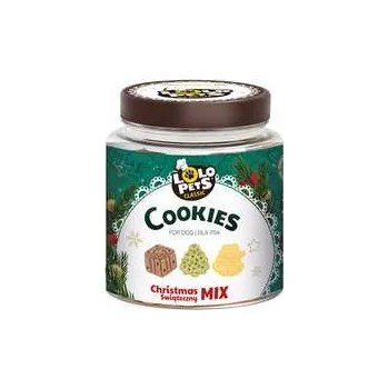 Pamlsek pro psa Sušenky VÁNOČNÍ MIX pro psy v dóze 240 g,rychlé dodání