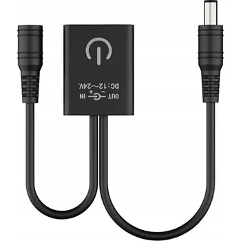 Pohybové čidlo Nábytkový PIR spínač / senzor pohybu pro LED pásky 12~24V 3A Černý