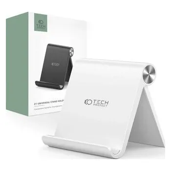 Stojak Tech-Protect Z1 uniwersalny na smartfon / tablet - biały