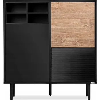 Komoda KOMODA ČERNÁ LOFT 150 ANTRACIT LOFTY KONSIMO