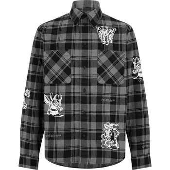 Pánská větrovka Bunda OFF WHITE Black White 4770632 M