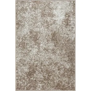 Koberec BÉŽOVÝ ŠEDÝ KOBEREC VZHLED MRAMORU MELÍROVANÝ MĚKKÝ DO OBÝVÁKU MIRA 100x150 cm