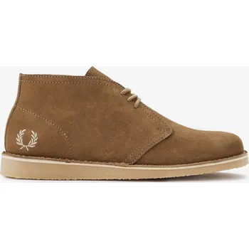Pánská obuv Boty Fred Perry Marsh Brown 5468721 11 (46)