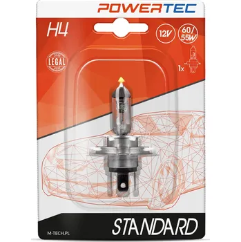 Autožárovka Žárovka M-Tech Powertec SuperWhite H4 12V DUO H4 60/55 W 1 ks