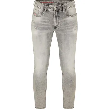 Pánské oblečení Džíny Diesel Blk Gry Denim 1216184 30W S