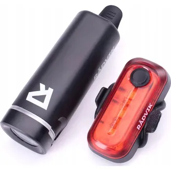Cyklosvítilna Sada světel na kolo RADVIK LUMOS Pro přední a zadní IPX4 uni