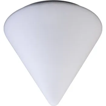 Stropní svítidlo nástěnná lampa - stropní svítidlo bílý matný prům. 25 cm IP 44 E27