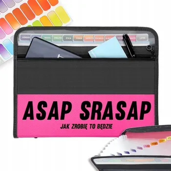 Pořadač/Organizér A4 s přihrádkami Funandstyle