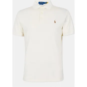 Pánské tričko Tričko POLO RALPH LAUREN Pale Cream 1215562 2XL
