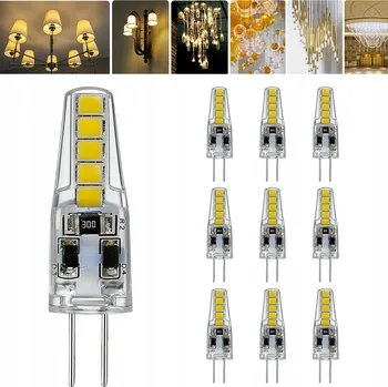 Žárovka 10x LED Žárovka KAPSLOVÁ MINI G4 6W 2700K TEPLÁ BÍLÁ 12V