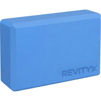 REVITY Pěnový blok na jógu EVA hab - 1 ks NO SIZE MODRÁ|RŮŽOVÁ