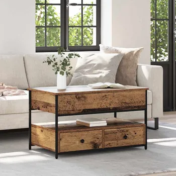 Konferenční stolek vidaXL Konferenční stolek Staré dřevo 85 x 50 x 50 cm kompozitní dřevo [883055]