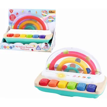 Hračka pro nejmenší PlayGo Moje Veselé Duhové Klavír PIANINKO Vzdělávací DUHA Pro Batole 12M+