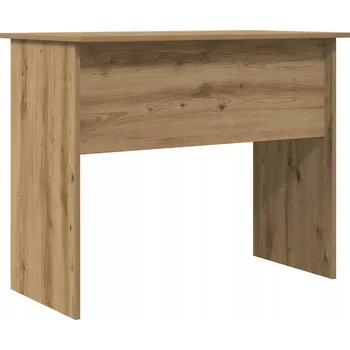 Psací stůl Psací stůl dub artisan 90 x 50 x 74 cm s vestavěnou skříňkou