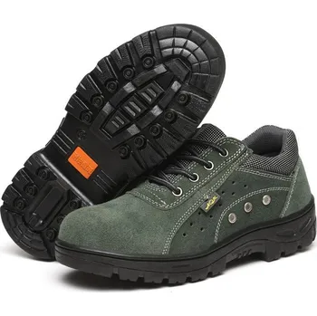 Pracovní obuv Pracovní obuv polobotky BESTBOY Półbuty robocze S1 skórzane zamszowe 44