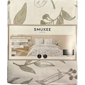 Povlečení Povlečení z mikrovlákna Smukee, povlak 160 x 200, 2 x povlak 70 x 80 cm