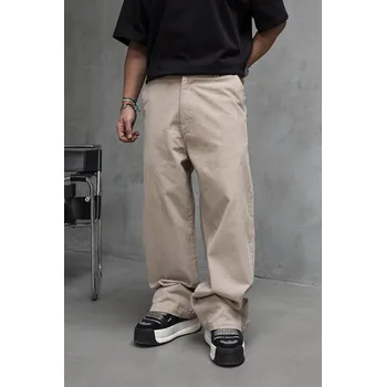 Pánské džíny Black Island Béžové baggy džíny – Sahar Velikost: 36