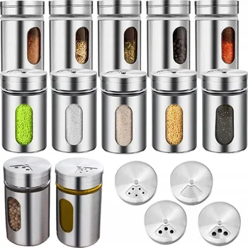 Zavařovací sklenice 12 ks nádoba skleněná zavařovací sklenice 80 ml kuchyňská nádoba na skladování koření