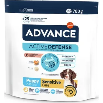 Volný čas Advance Puppy Sensitive losos a rýže 700 g EXPIRACE duben (23.4.2026)