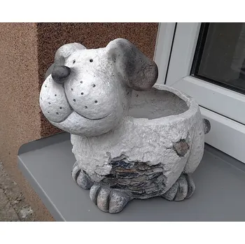 Zahradní dekorace Obal pes MG design kameny