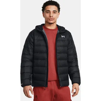 Pánská bunda Pánská bunda Under Armour LEGEND DOWN HOODED JACKET- 1385837-001 Černá SM